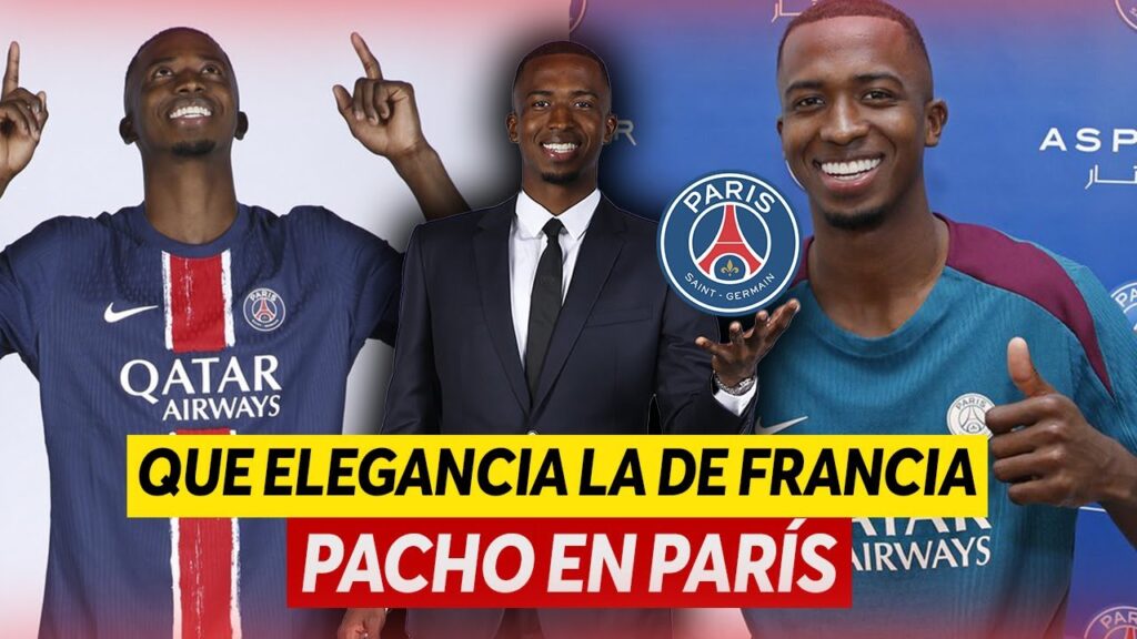 QUE ALEGRÍA La PRESENTACIÓN de WILLIAM PACHO con el PSG