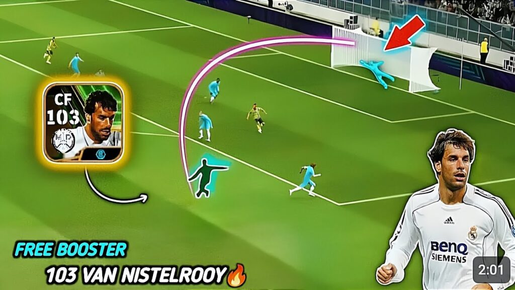 103 Free Booster VAN NISTERLOOIJ is a CLASSIC STRIKER ☠️ | EFOOTBALL 2025