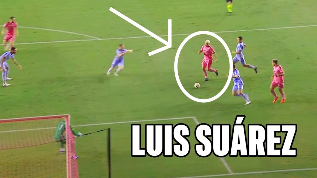 Luis Suárez Scores Inter Miami's First-Ever Playoff Goal