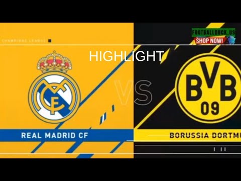 Real Madrid VS Dortmund (5-2). Full UCL Highlights in HD 2024