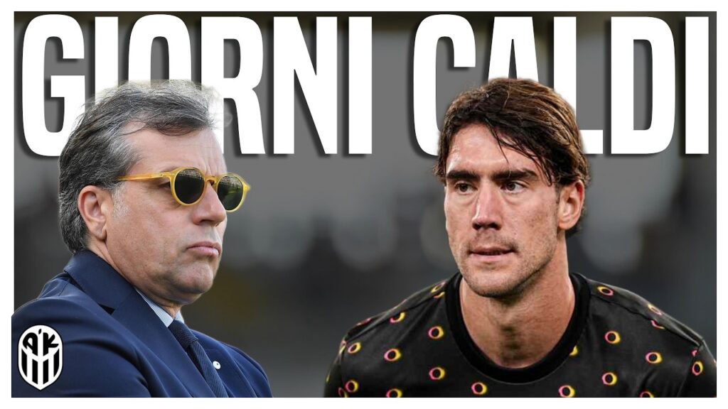 ⏳ AGENTE DI VLAHOVIC A TORINO❗ 😏 E INTANTO JONATHAN DAVID...