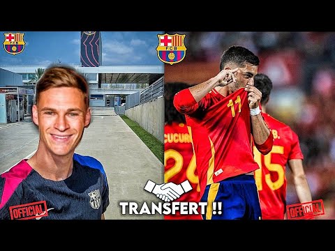 🚨ACTUALITÉS FC BARCELONE AUJOURD'HUI ! JOSHUA KIMMICH S'APPROCHE DU BARÇA ! / FERRAN TORRES DÉPART