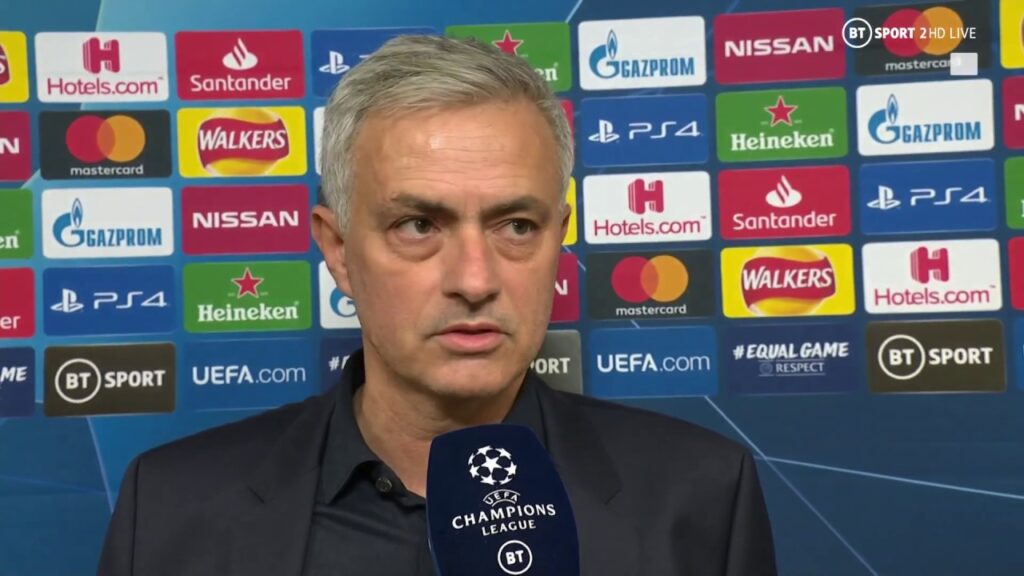 "I apologise to Eric Dier, I did it for the team" Jose Mourinho reacts to his first home game