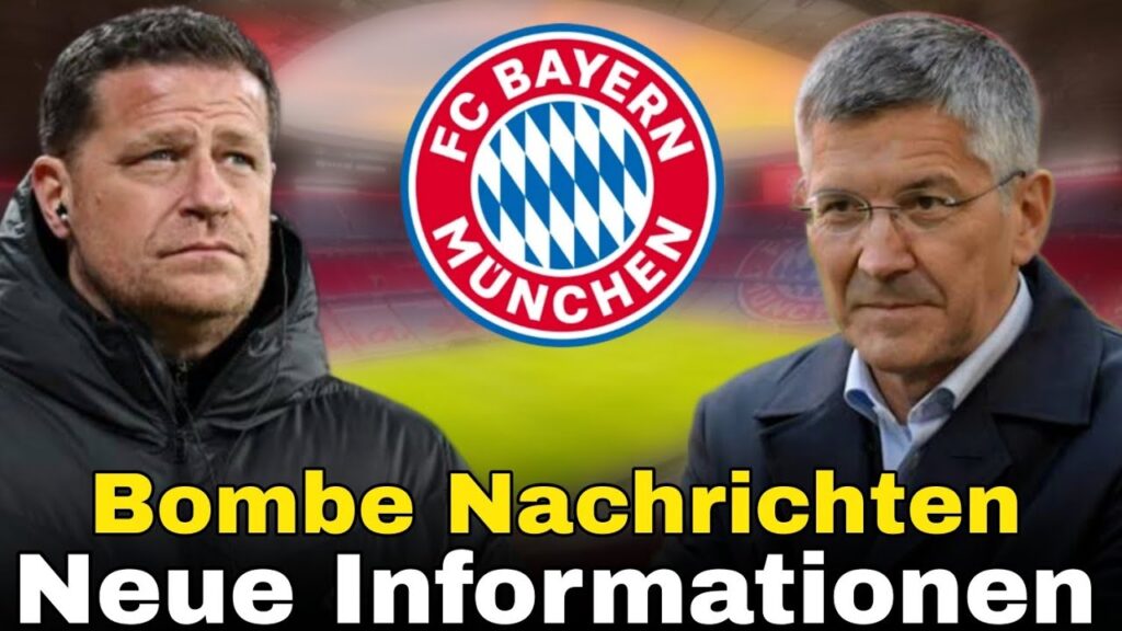 🚨DIE NEUESTEN NACHRICHTEN ÜBER BAYERN MÜNCHEN! AKTUELLE NACHRICHTEN FC BAYERN MÜNCHEN