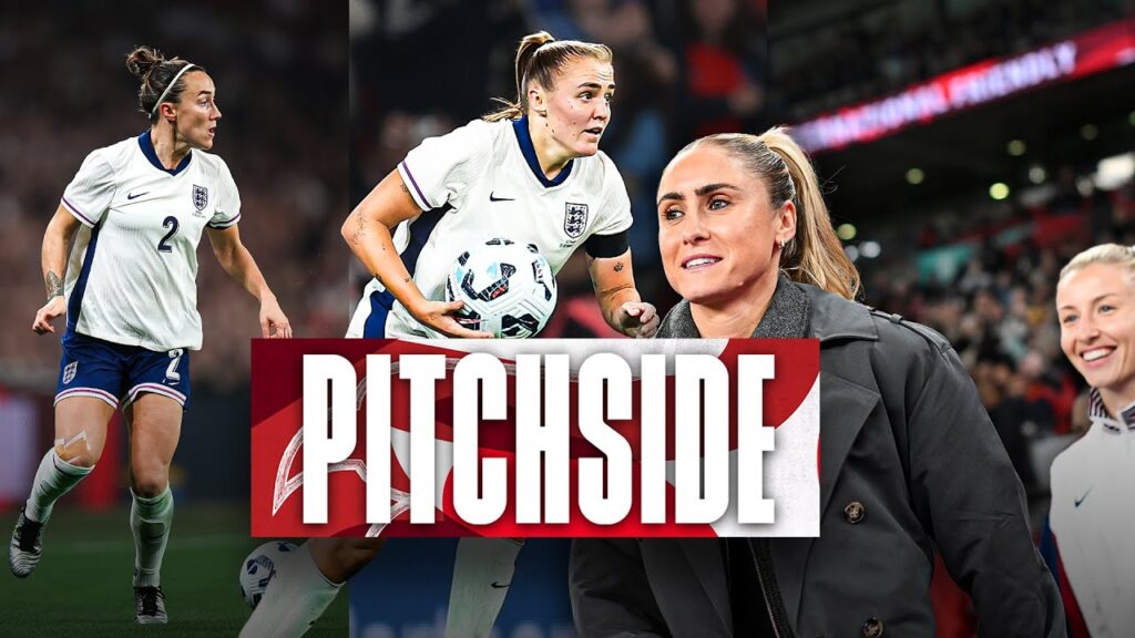 Lionesses Fightback v Germany & Wembley Honours Legend Steph Houghton | Pitchside