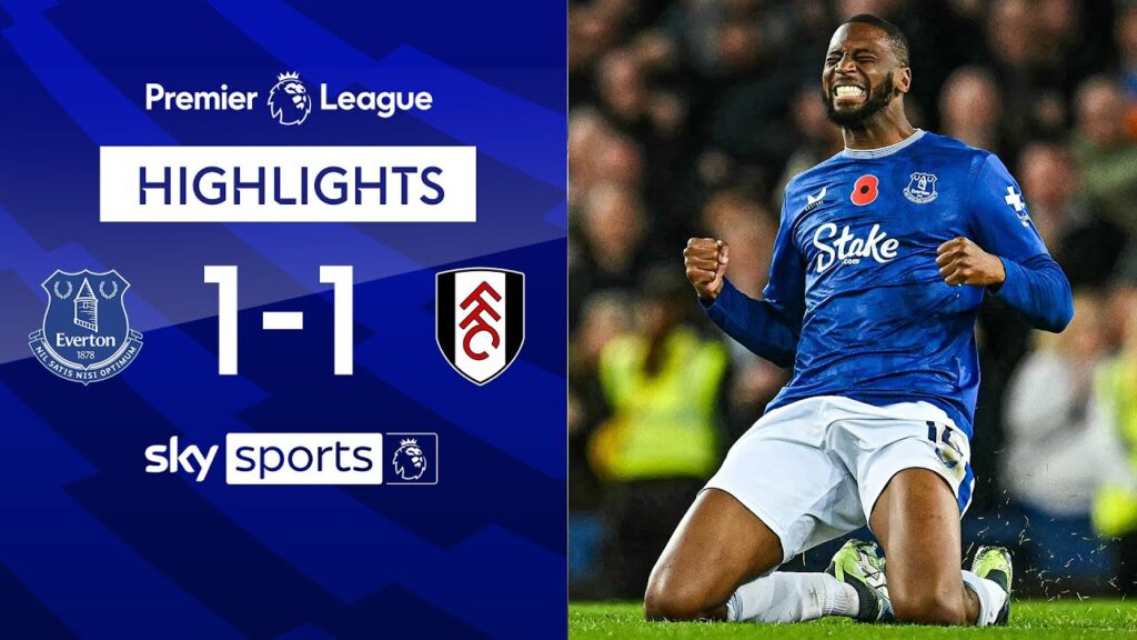 Beto LATE than never! ๐ต | Everton 1-1 Fulham | Premier League Highlights Beto LATE than never! ๐ต | Everton 1-1 Fulham | Premier League Highlights
