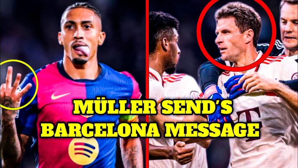 Thomas Müller Message To Barcelona After 4:1  Deafeat