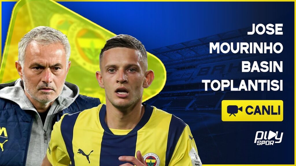 Jose Mourinho ve Sebastian Szymanski, Manchester United Maçı Öncesinde Basın Toplantısında Konuşuyor