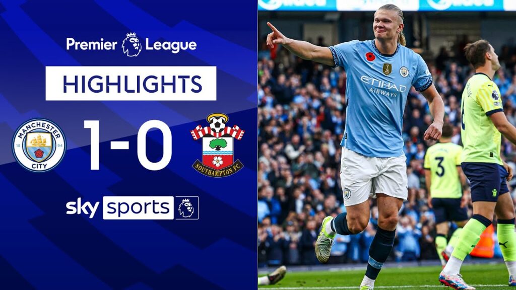City go top for Haal-oween! 🎃 | Manchester City 1-0 Southampton | EPL Highlights