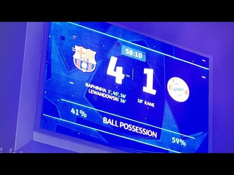 Barcelona vs Bayern Munich (4-1)🤯, Champions League - Player Rating❤️💙