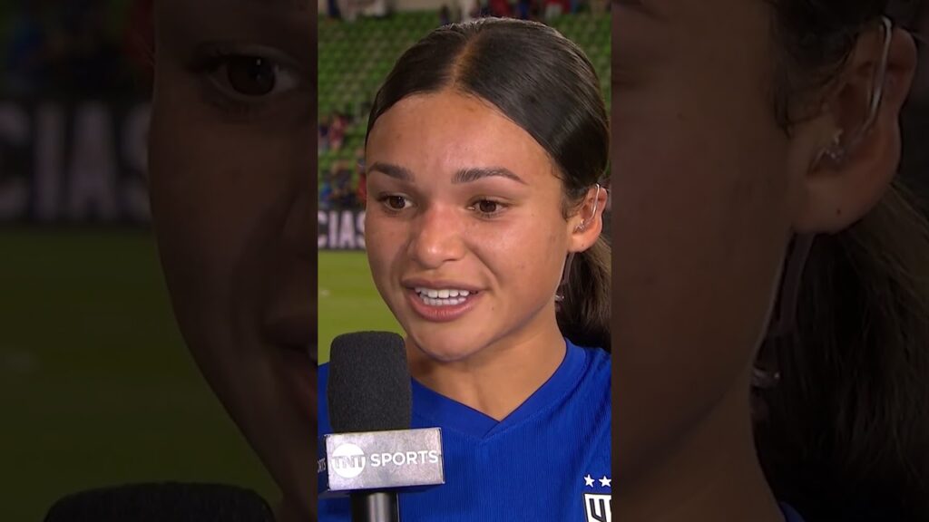 Sophia Smith says the USWNT’s future looks bright 🌟