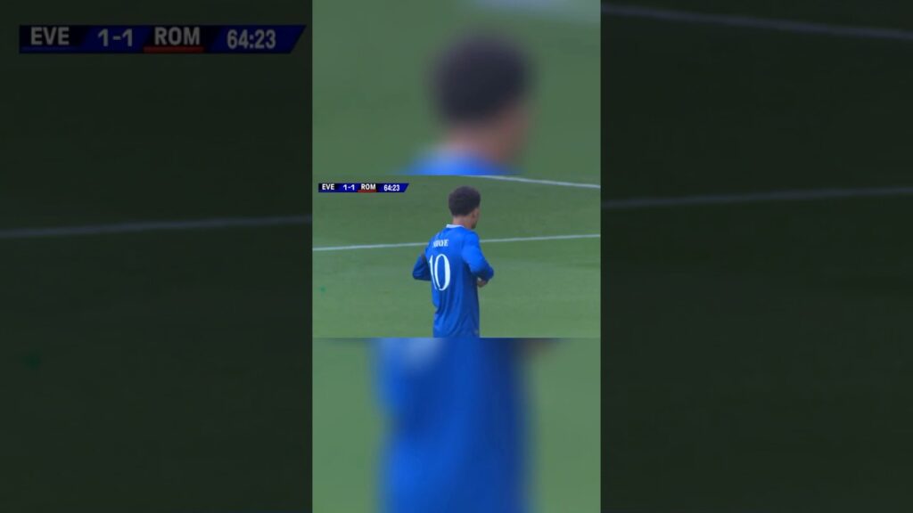 Everton : Incroyable, Iliman Ndiaye… #foryou #foot #football #sports