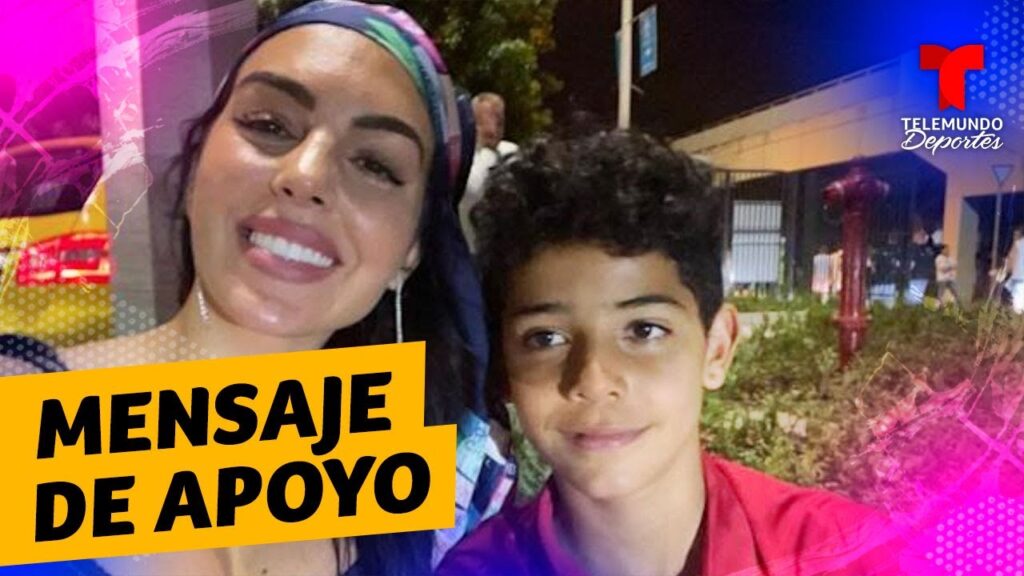 Hijo de Cristiano Ronaldo manda mensaje por la hospitalización de Georgina | Telemundo Deportes