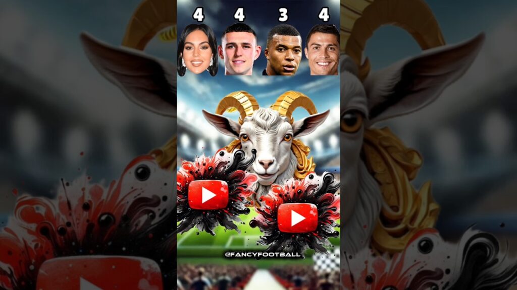 Georgina vs Phil Foden vs Kylian Mbappé vs Cristiano Ronaldo