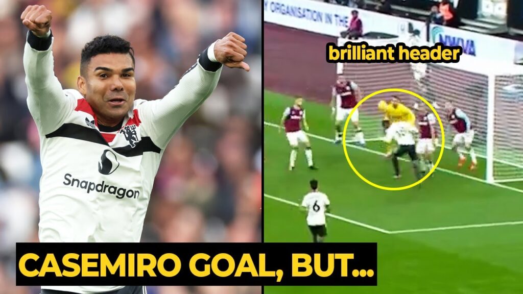 Zirkzee made ASSIST AGAIN for Casemiro goal against West Ham, but United loss... | Man Utd News