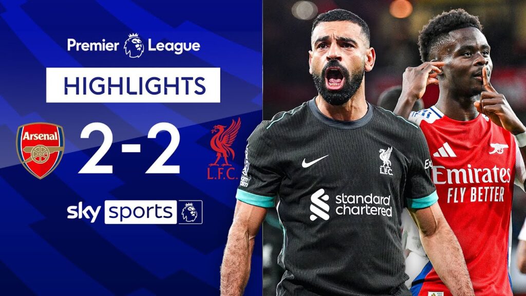 Salah to the rescue for Liverpool! | Arsenal 2-2 Liverpool | Premier League Highlights