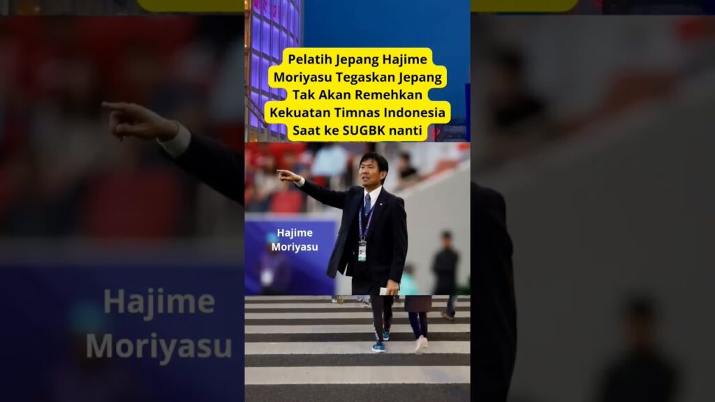 pernyataan Hajime Moriyasu #pialadunia #timnasjepang #timnasindonesia #shorts #fyp