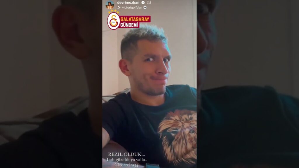 Lucas Torreira, Devrim Özkan'ın kendisine yaptığı kayvaltıyı yorumladı... #shorts #devrimözkan