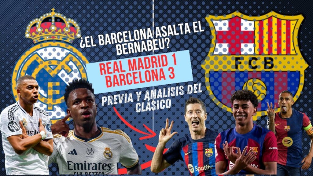 MADRID 0 BARCELONA 4 . FLICK ASALTA EL BERNABEU