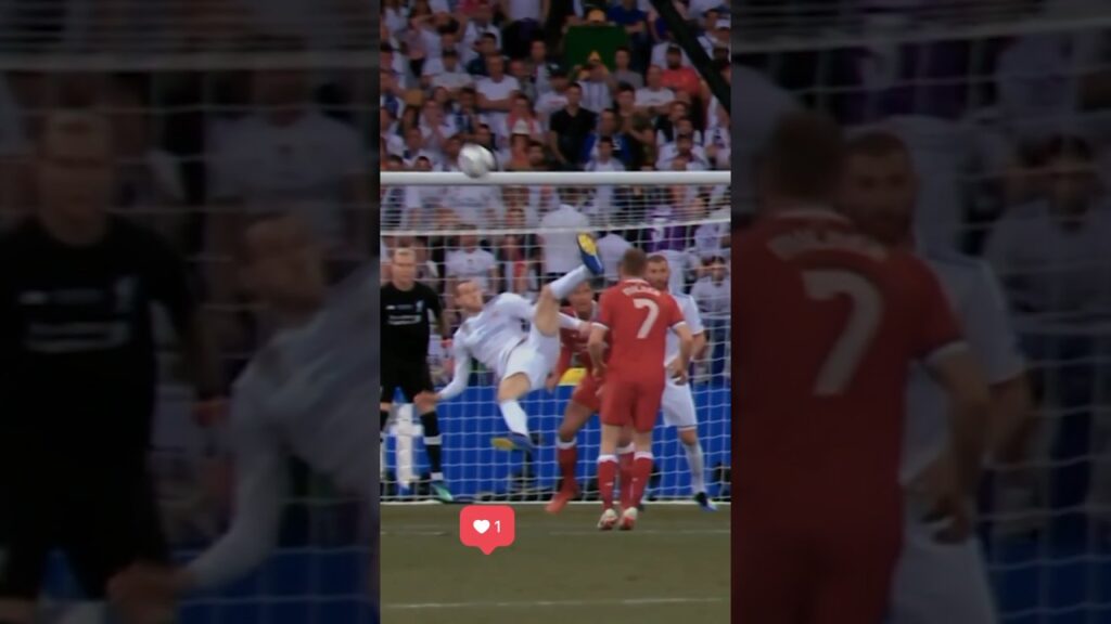 Gareth Bale's exceptional goal⚽😍#football #goals #soccer #bale #realmadrid #shorts #shortvideo