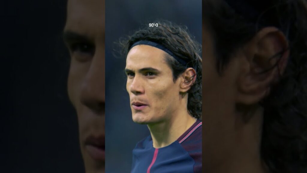 La clim de Cavani 🥶 #football #ligue1 #ligue1mcdonalds #om #psg #velodrome #topgoal