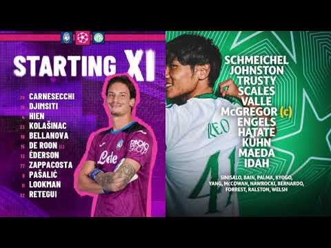 Atalanta VS Celtic - UEFA Champions League 2024/25 - BBC Radio Scotland commentary