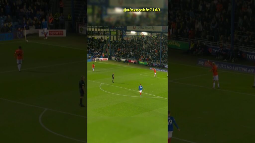 🔥 Powerful Ogilvie Header! 🏅| Portsmouth vs Sheffield Wednesday #portsmouth #sheffieldwednesday #efl