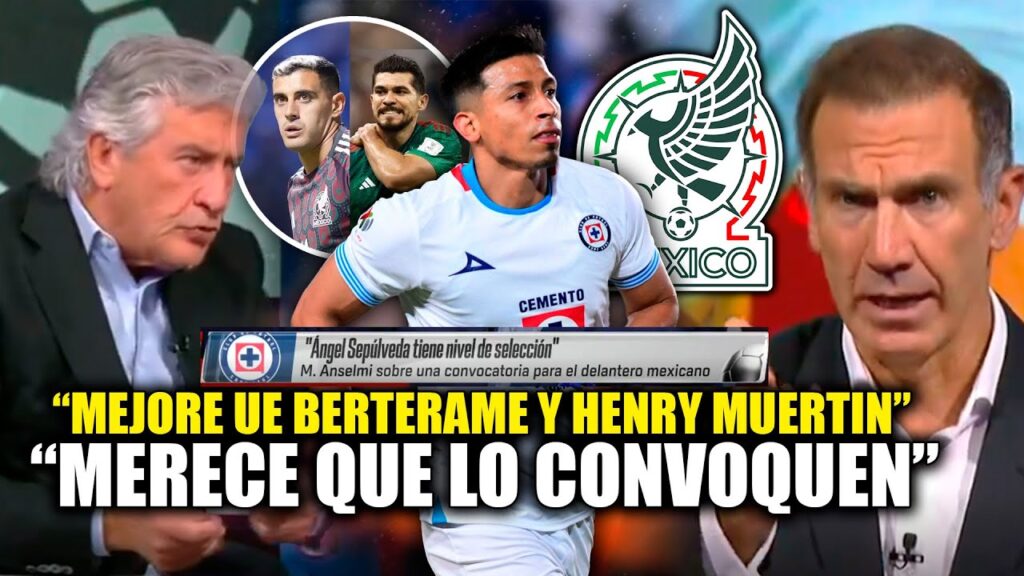 ¡ES MEJOR QUE HENRY MARTÍN! Prensa Mexicana pide a Angel Sepulveda para Selección Mexicana