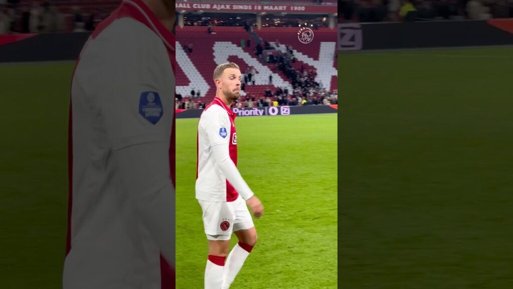 Jordan Henderson approves Davy Klaassen 😂