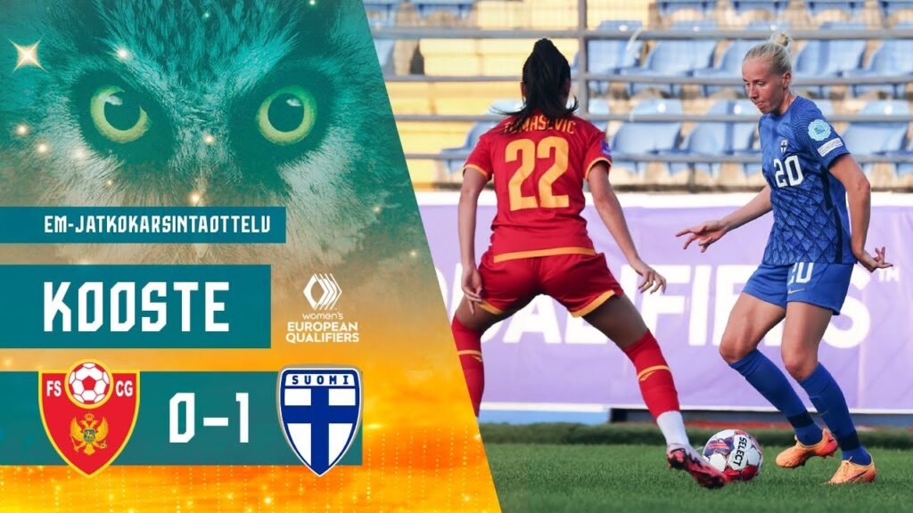 Helmarit Highlights (8 min.) | Montenegro–Suomi 0–1 | UEFA EURO 2025 -karsinnat | 25.10.2024