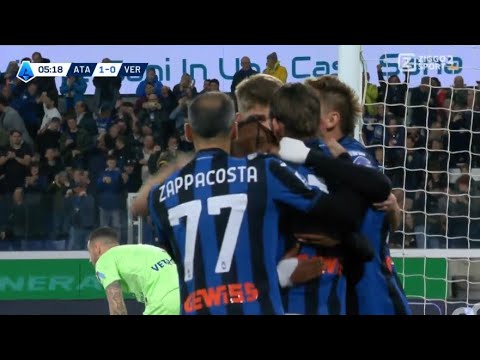 Gol di Marten De Roon, Atalanta vs Verona (6-1) Tutti i gol e gli highlights dettagliati