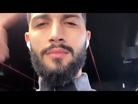 فرجاني ساسي لاعب الزمالك ومنتخب تونس في الجيم.