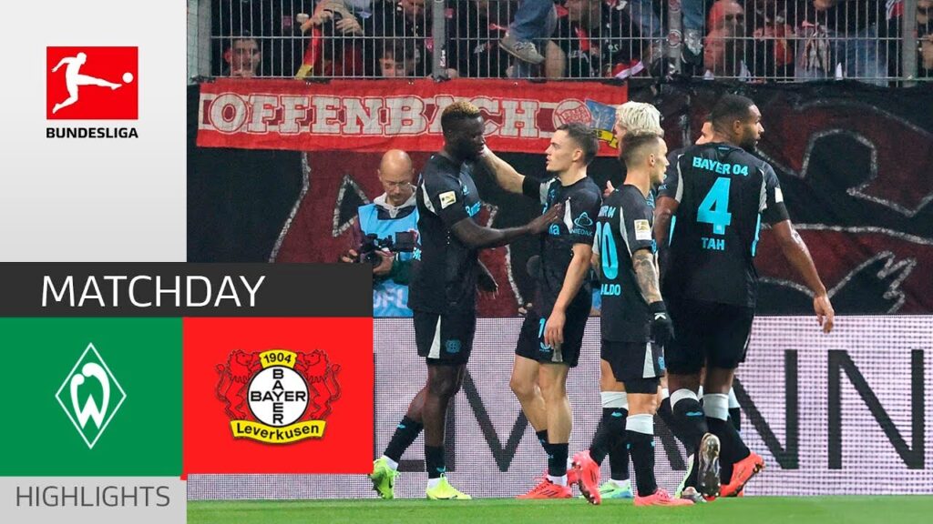 Werder Bremen - Bayer Leverkusen | 2:2 | Zusammenfassung | Bundesliga 2024-25 | bremen leverkusen
