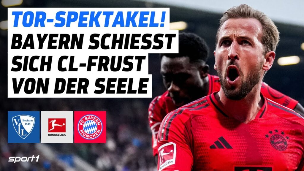 VfL Bochum - FC Bayern München | Bundesliga Tore und Highlights 8. Spieltag