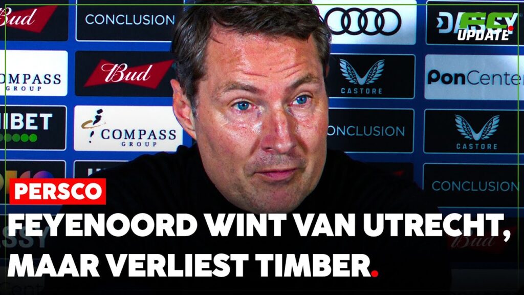 Feyenoord wint, maar verliest Timber: 'Blessurelijst van honderd miljoen.' | FCUpdate Persco