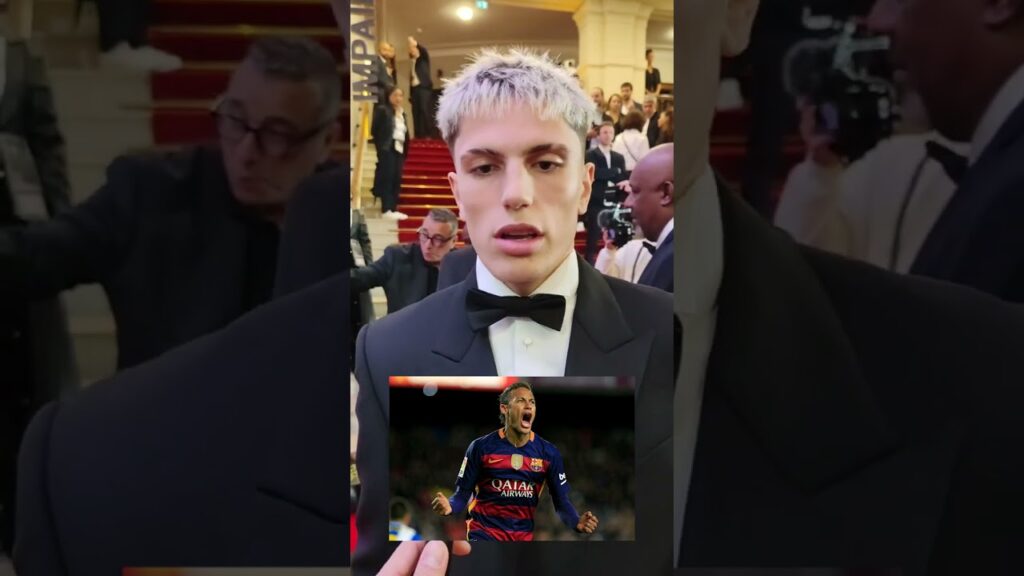 Alejandro Garnacho on the red carpet 🎤