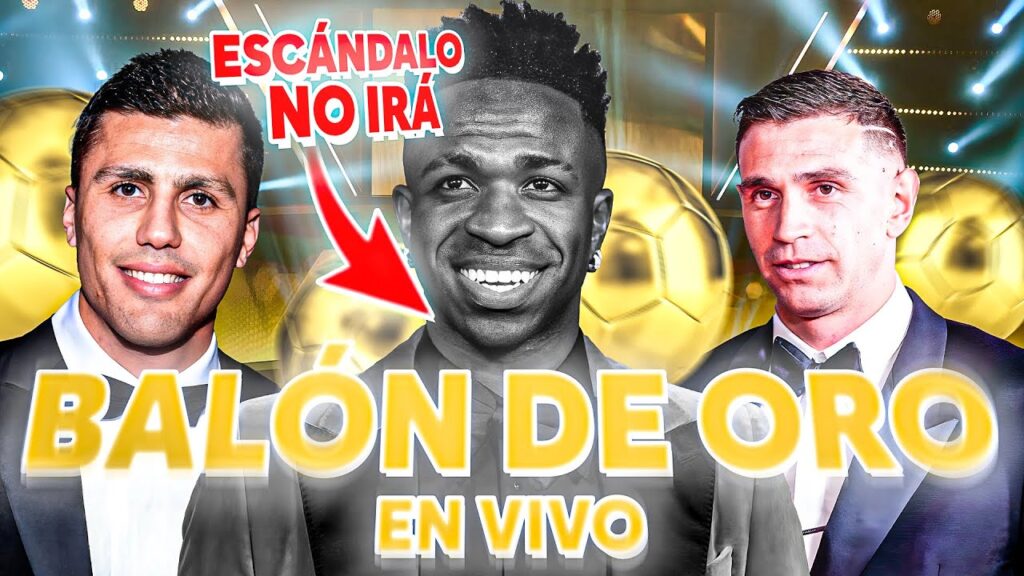 🚨 BALÓN DE ORO EN VIVO 🏆 VINICIUS JR ENFURECIDO CONTRA UEFA NO VIAJÓ 😱 ¿LO GANA YAMAL? 🔥