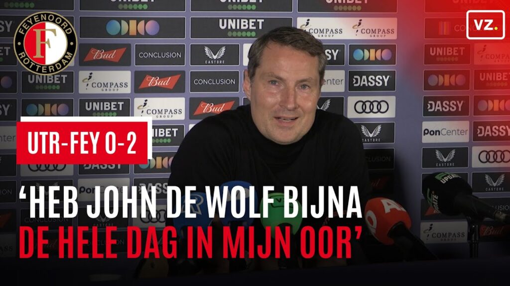Priske geeft na FC Utrecht - Feyenoord update over Timber, Ueda en Lotomba en blikt vooruit op Ajax