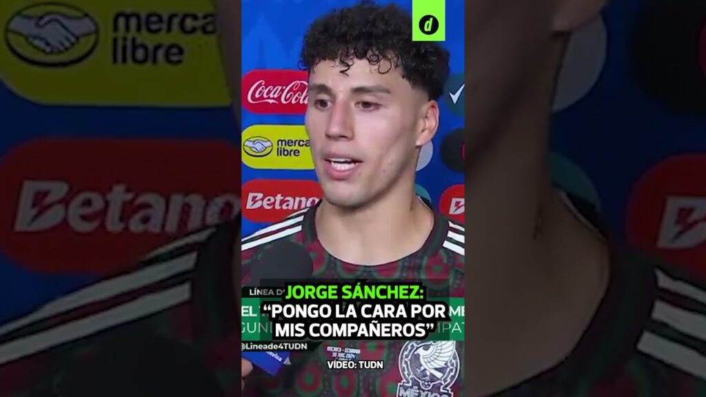 JORGE SÁNCHEZ da la CARA tras la ELIMINACIÓN de la SELECCIÓN MEXICANA de la COPA AMÉRICA | Depor