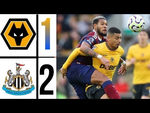 #Wolves vs Newcastle 1 2 Highlights   Fabian Schär Goal & Harvey Barnes Goal   Premier League 2025