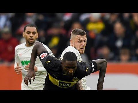 ⚽️Augsburg 2-1 Borussia Dortmund. Bundesliga Live Commentary.
