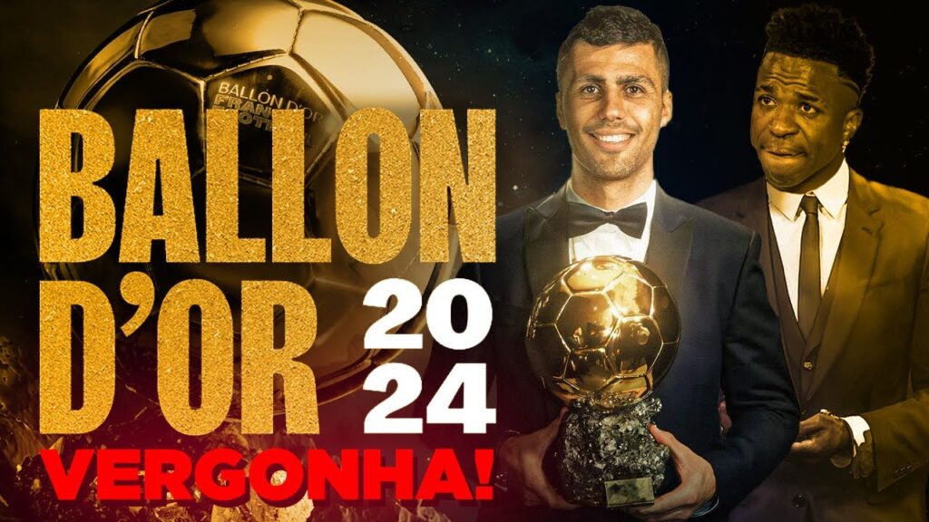 ⚽️ RODRI É ELEITO O MELHOR JOGADOR DO MUNDO! FIFA SACANEIA VINICIUS JÚNIOR NO BALLON D'OR