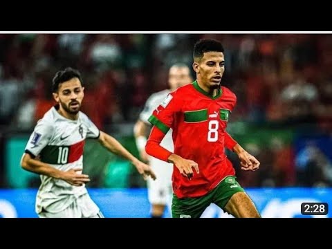 Azzedine Ounahi vs Portugal | تحركات عزالدين أوناحي  ضد البرتغال