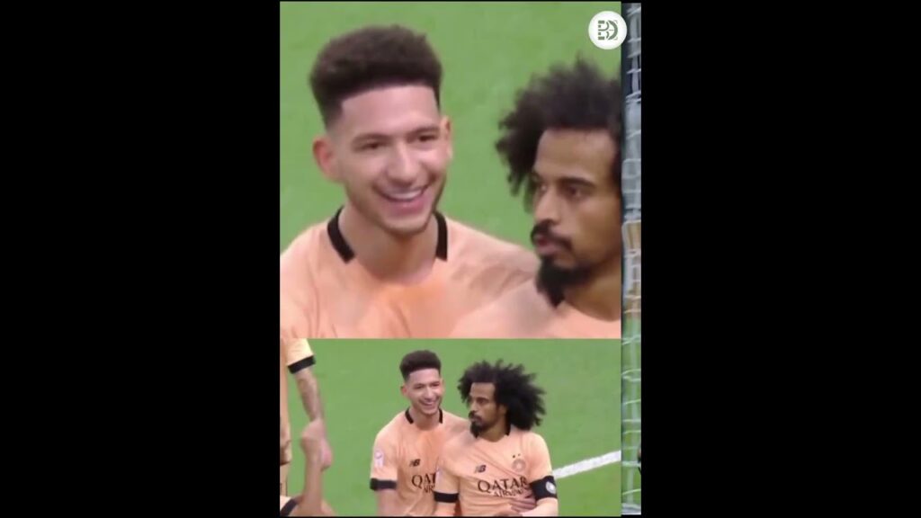 Akram Afif appeared to mock Kylian Mbappe celebration for his offside goal in El Clasico