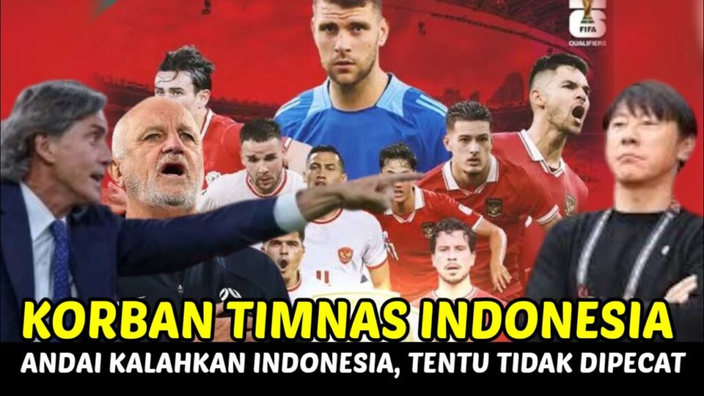 Mancini korban Timnas Indonesia setelah Pelatih Australia Graham Arnold
