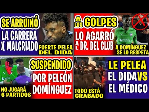SE LE TERMINÓ SU CARRERA! SANCIONAN A DOMÍNGUEZ EN LDU POR FU3RT3 P3LE3A VS MÉDICO DEL CLUB ALWAYS