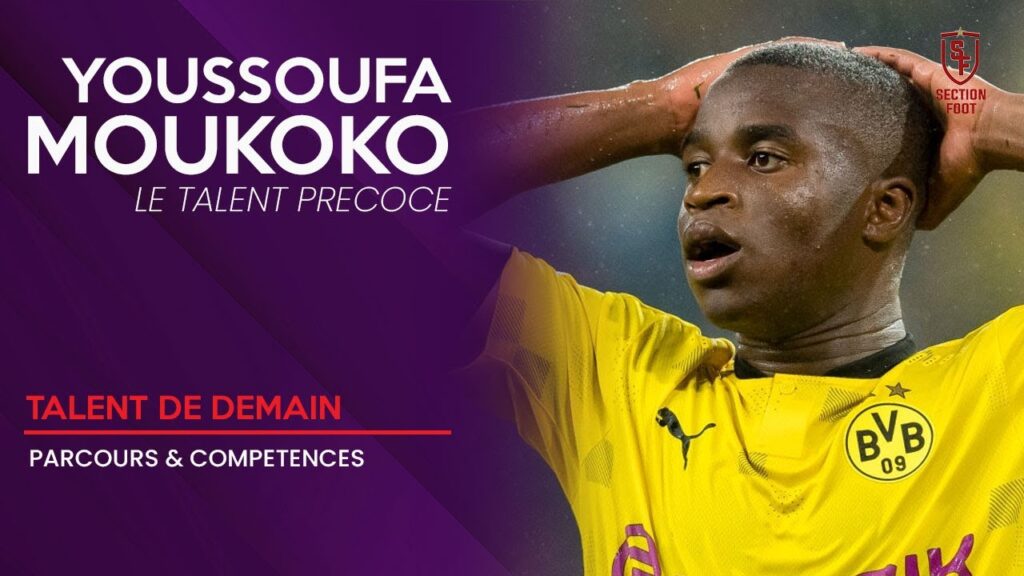 🇩🇪 Youssoufa MOUKOKO, le talent précoce du Borussia Dortmund ⚽️ Talent de Demain