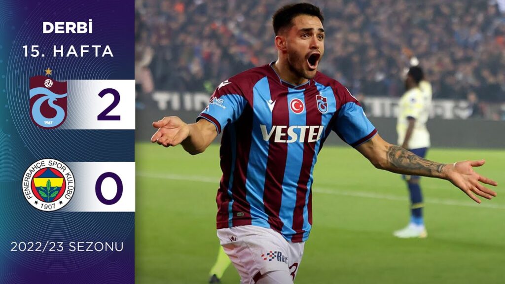 Trabzonspor (2-0) Fenerbahçe | 15. Hafta - 2022/23