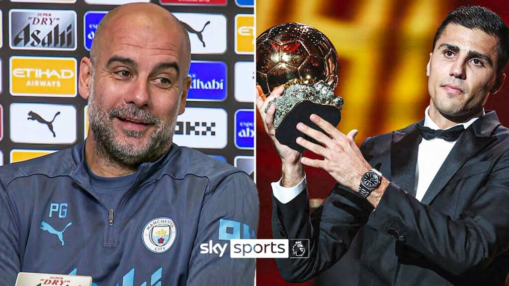 "We are so proud of him" ❤️ | Pep Guardiola on Rodri winning the Ballon d'Or