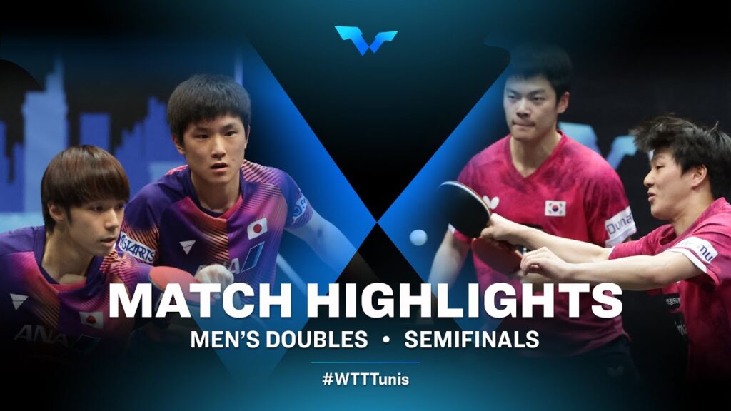 Yuto Kizukuri/Tomokazu Harimoto vs Cho Seungmin/An Jaehyun | MD | WTT Contender Tunis 2022 (SF)